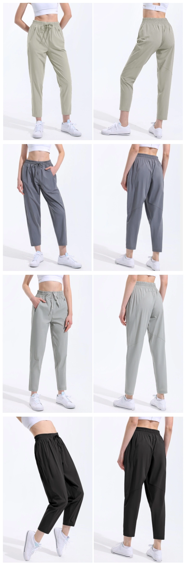 Xsunwing Wholesale Sweat Suits Ropa Deportiva Sportswear Sports Wear Textile Yoga Wear Gym Wear Clothing Long Pants Jogger for Ladies Spring Autumn Wholesale