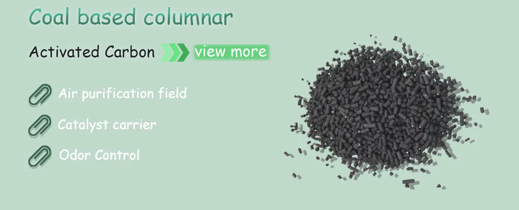 Coal Based Columnar Activated Carbon for Removing Hydrocarbons/Benzene/Esters