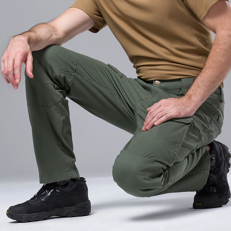 Outdoor Military Training Trousers Hiking IX7 Tactical Sports Cargo Pants