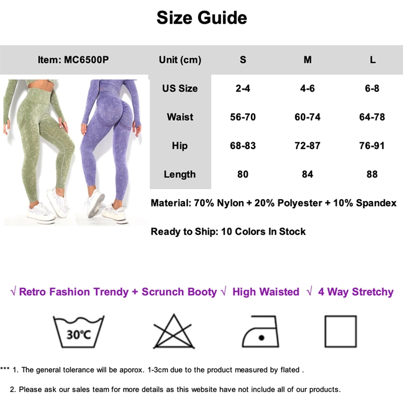 Factory New Design Ladies Jeans-Style Booty High Waist Seamless Gym Leggings for Women, Custom Logo Scrunch Butt Lifting Workout Outfits Casual Yoga Pants