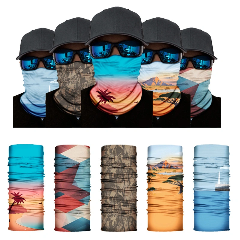 2022 Aibort Customized Sublimation Sport Mask Sports Face Mask Paintball Ski Sport Headband
