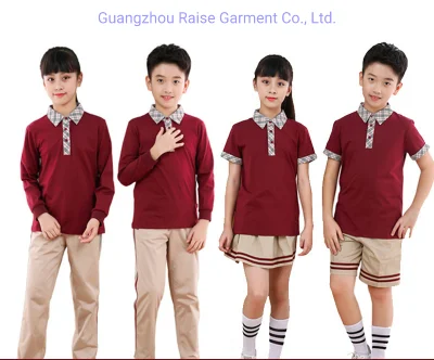 Factory Wholesale Custom Children High School Uniform