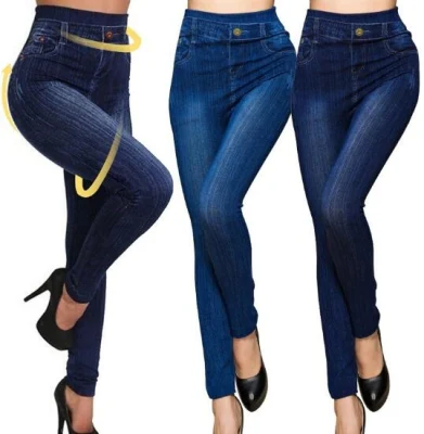 The Latest Hot Sale Summer Thin Skinny Jeans Leggings (17007)