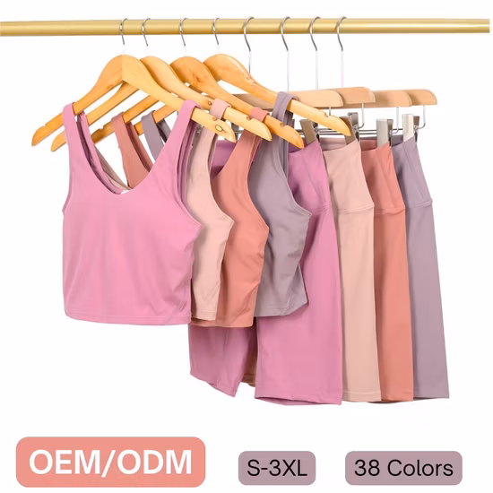 Fashion Sexy Women Fitness Gym Wear Top Fitness Yoga Set