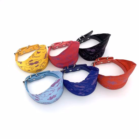 Aibort Customized Pet Products Pet Saliva Towel Print Pet Dog Collar Cat Triangle Scarf Collar